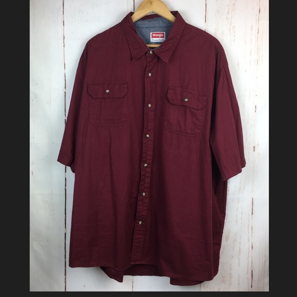 Wrangler Premium Quality Button Up Shirt 3X - Picture 2 of 7